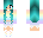 pastel rainbow girl