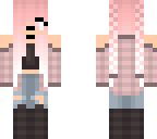 pink braids
