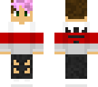 pink haired boy