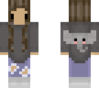 really wierd skin xd