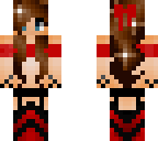red dress