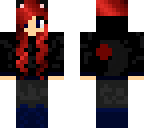 red haired cat girl
