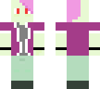 violet's skin