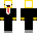 yellow tuxedo
