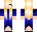 blonde girl in dress