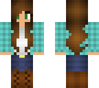 blue farm girl