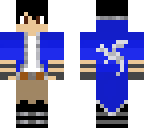 blue jacket