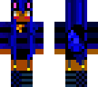 fixed luna chan the blue hair fox girl