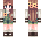 flower overalls girl edit gray eyes