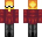 grillby with sweater