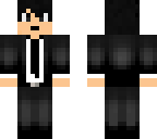 man in black