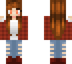 plaid girl