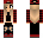 red and black tomboy