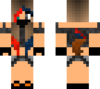 red and blue