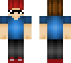 red dyed hair guy