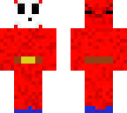 red shy guy