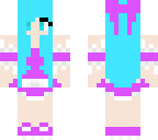 a purple and blue cotty candy color
