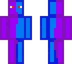 blue and purple slime