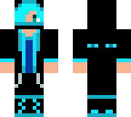 blue ender girl