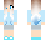 blue girl