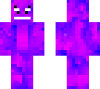 blue purple and pink dude