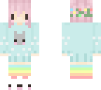 chibi pink girl
