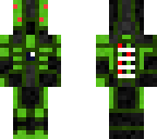 cool green robot teck guy