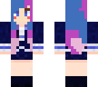 ldshadowlady fan skin with her real hair
