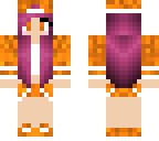 orange and pink