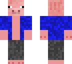 pig in clothes