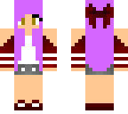 purple hair girl