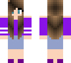 purple shirt