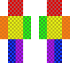 rainbow checkers edit