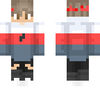 red and blue