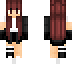 red haired bun girl