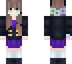 a girl with uniform