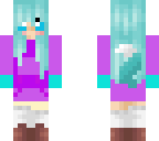 aqua wolf girl