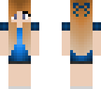 blue girl