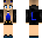 blue girl