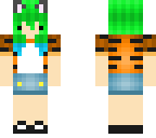 chibi tiger girl