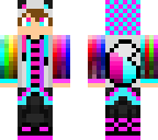 limited edition rainbow wolf