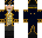 navy captain met kraag