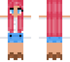 pink haired girl