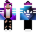 purple galaxy adidas girl