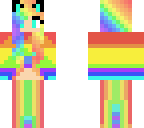 rainbow girl