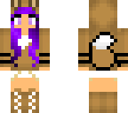 real purple hair eevee girl