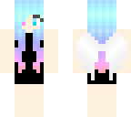 wing and hair base