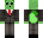 wolf slime in a sute