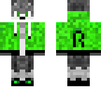 wolf swag green