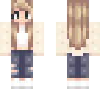 adorable blonde girl skin